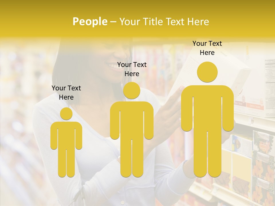 Hand Young White Background PowerPoint Template