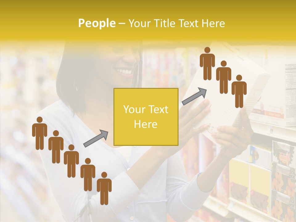 Hand Young White Background PowerPoint Template