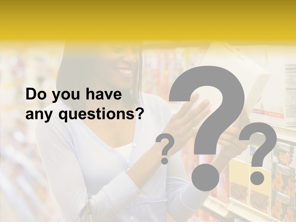 Hand Young White Background PowerPoint Template