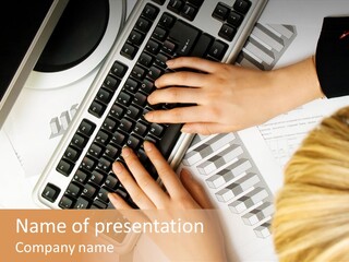 Hand  Help PowerPoint Template