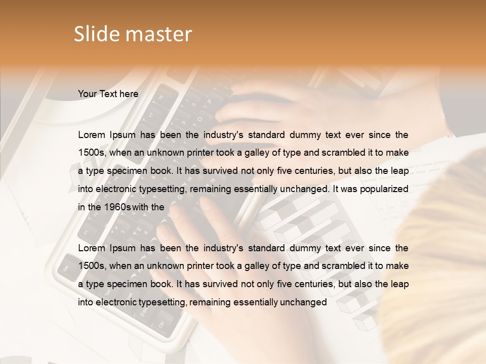 Hand  Help PowerPoint Template