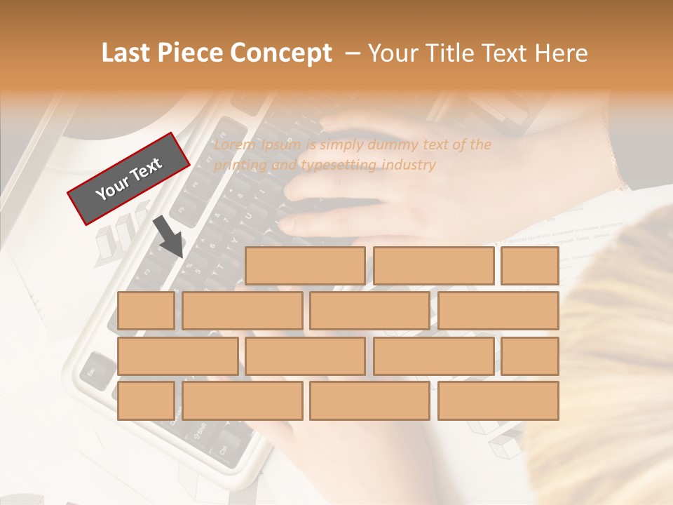 Hand  Help PowerPoint Template