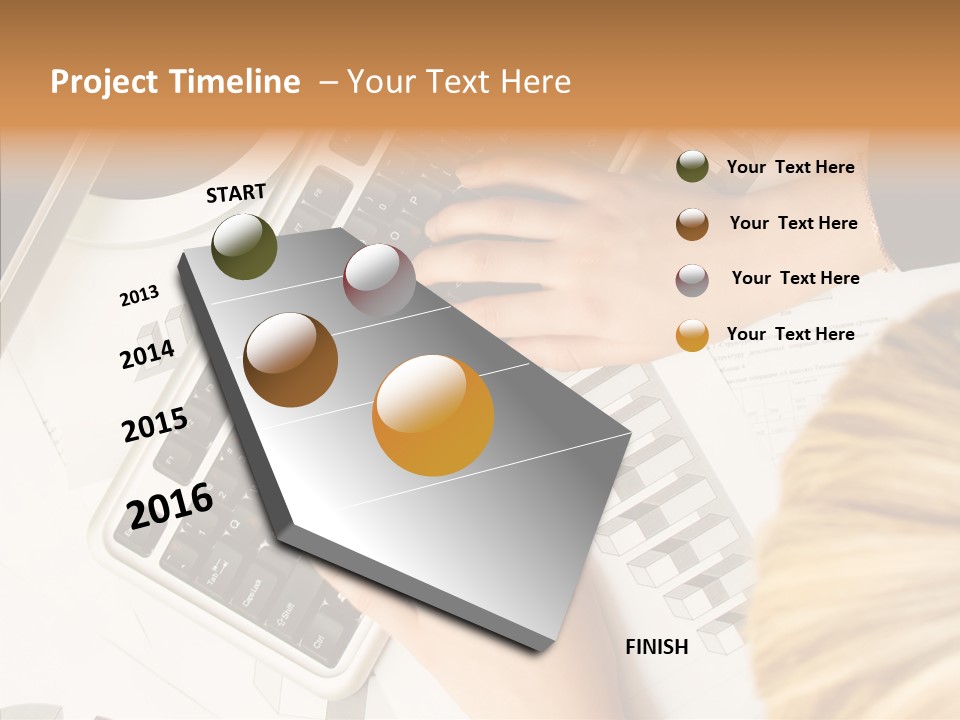 Hand  Help PowerPoint Template
