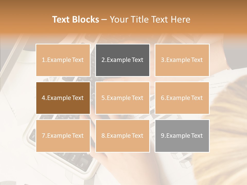 Hand  Help PowerPoint Template