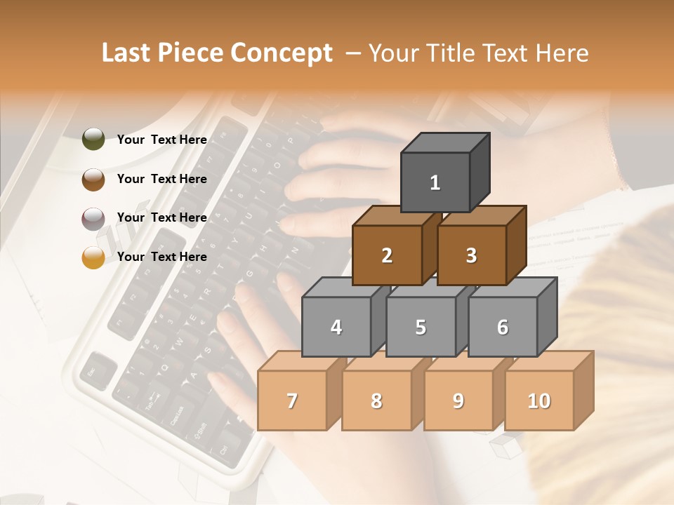 Hand  Help PowerPoint Template