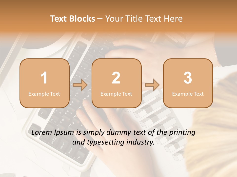 Hand  Help PowerPoint Template