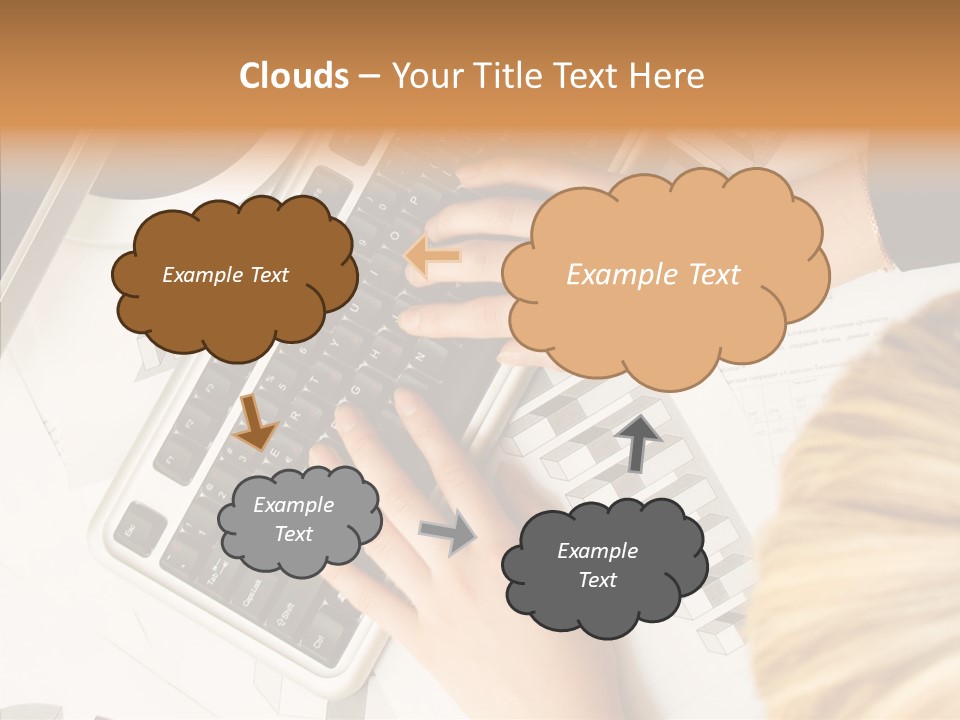 Hand  Help PowerPoint Template