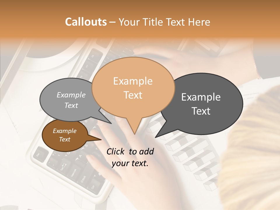 Hand  Help PowerPoint Template