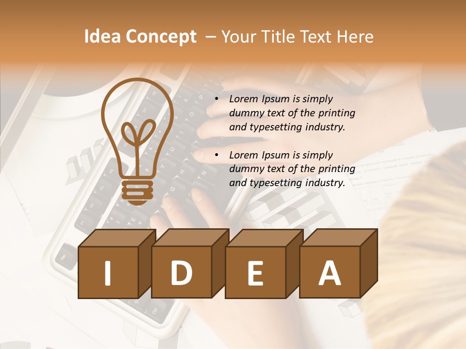 Hand  Help PowerPoint Template