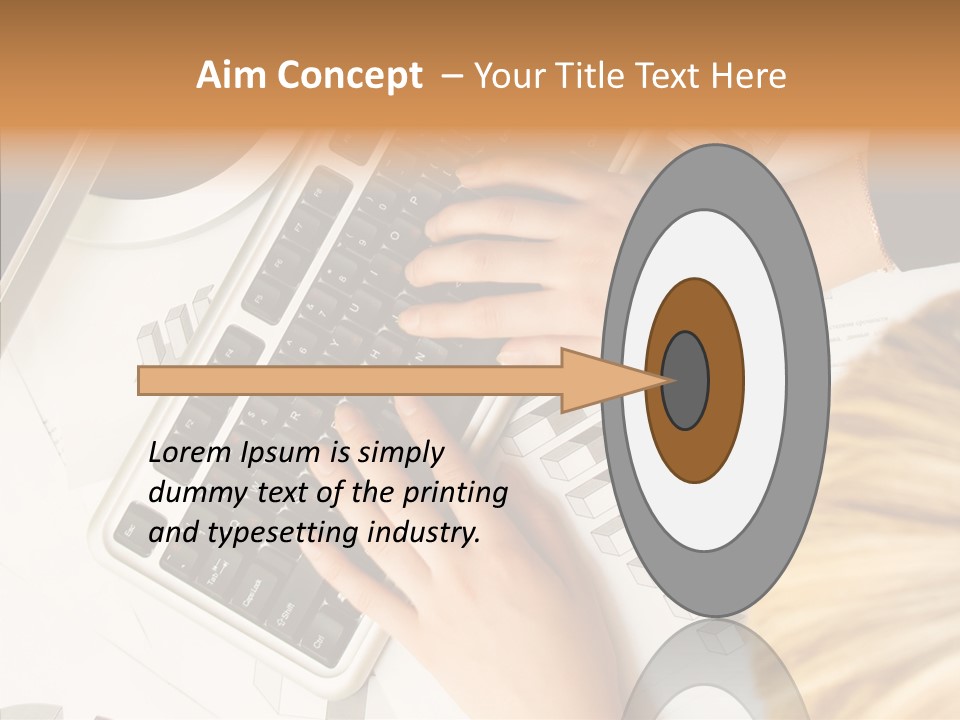 Hand  Help PowerPoint Template