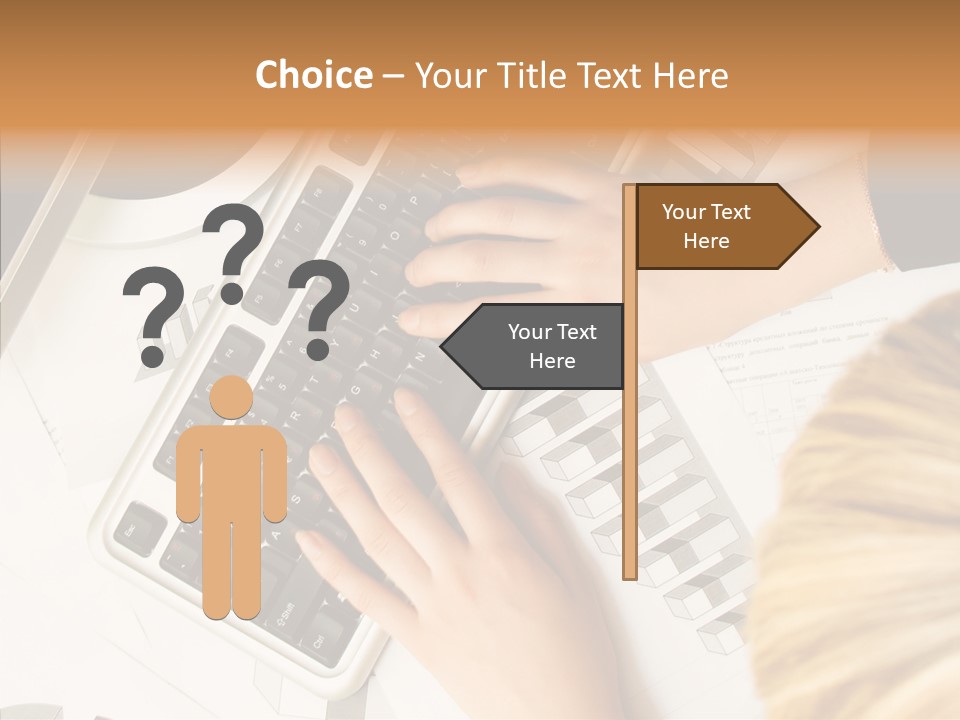 Hand  Help PowerPoint Template