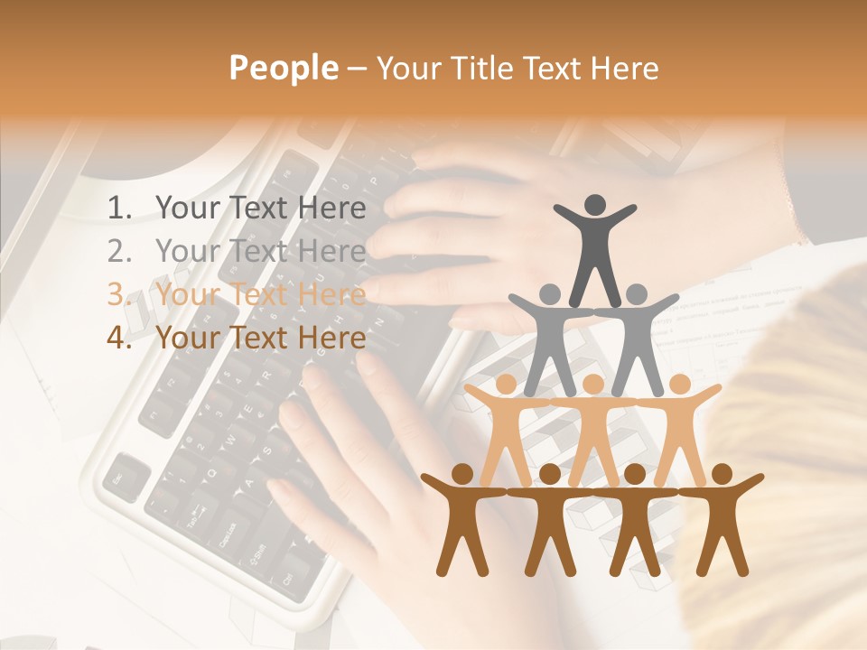 Hand  Help PowerPoint Template