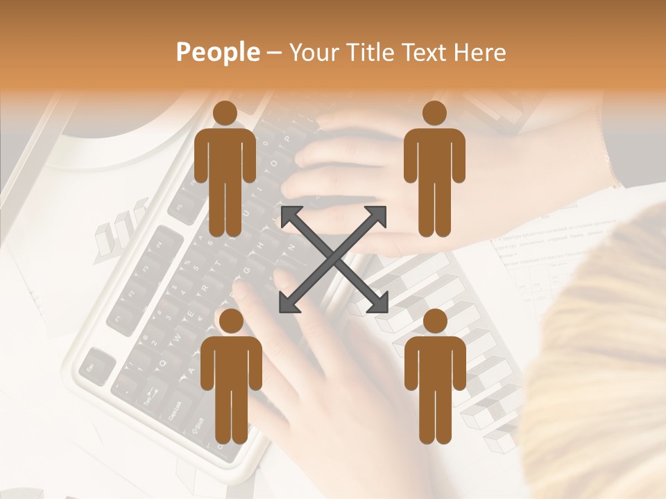 Hand  Help PowerPoint Template