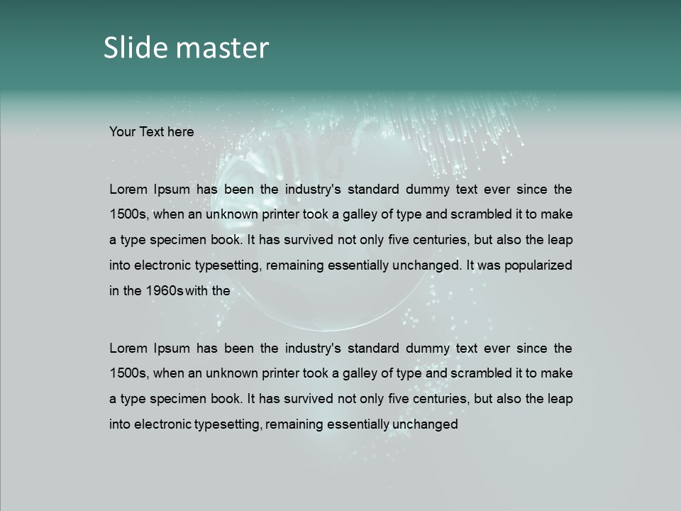 White  Senior PowerPoint Template