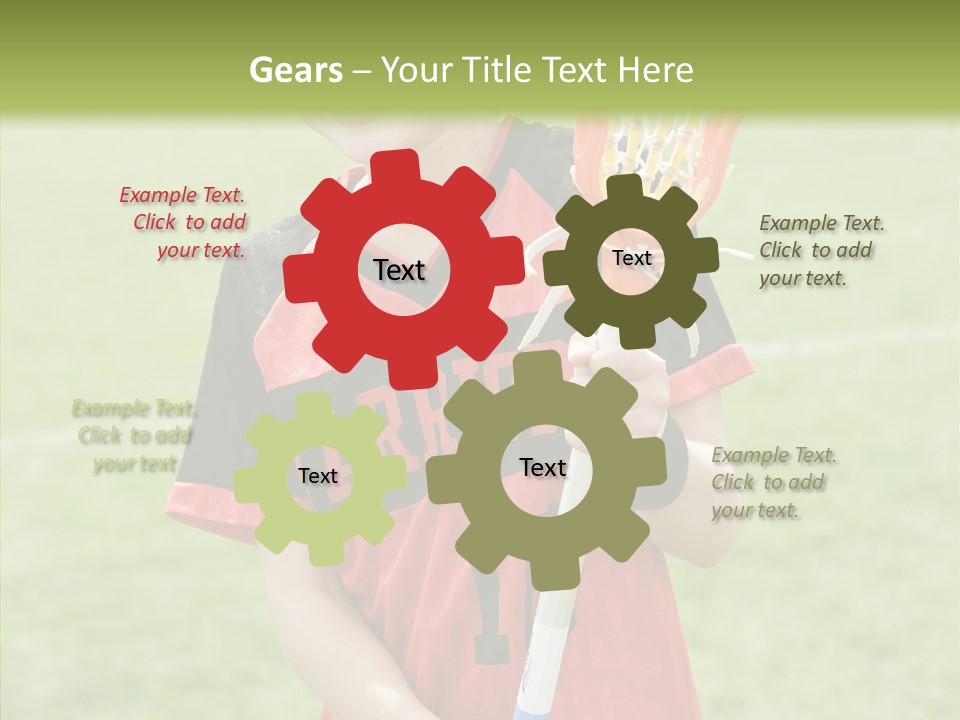 White Aging Hold PowerPoint Template