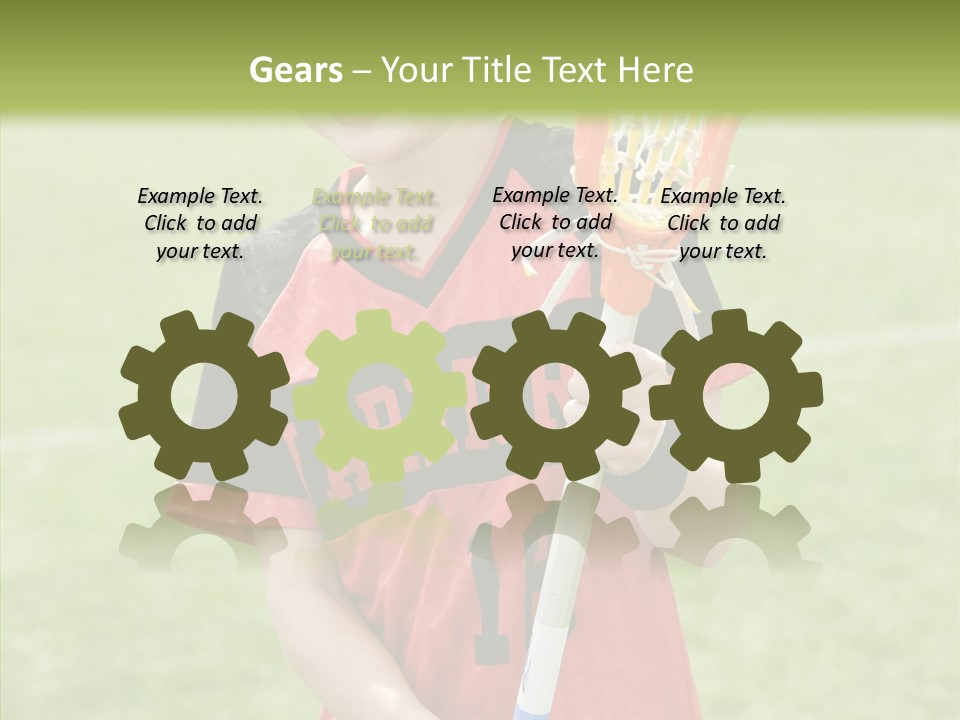 White Aging Hold PowerPoint Template