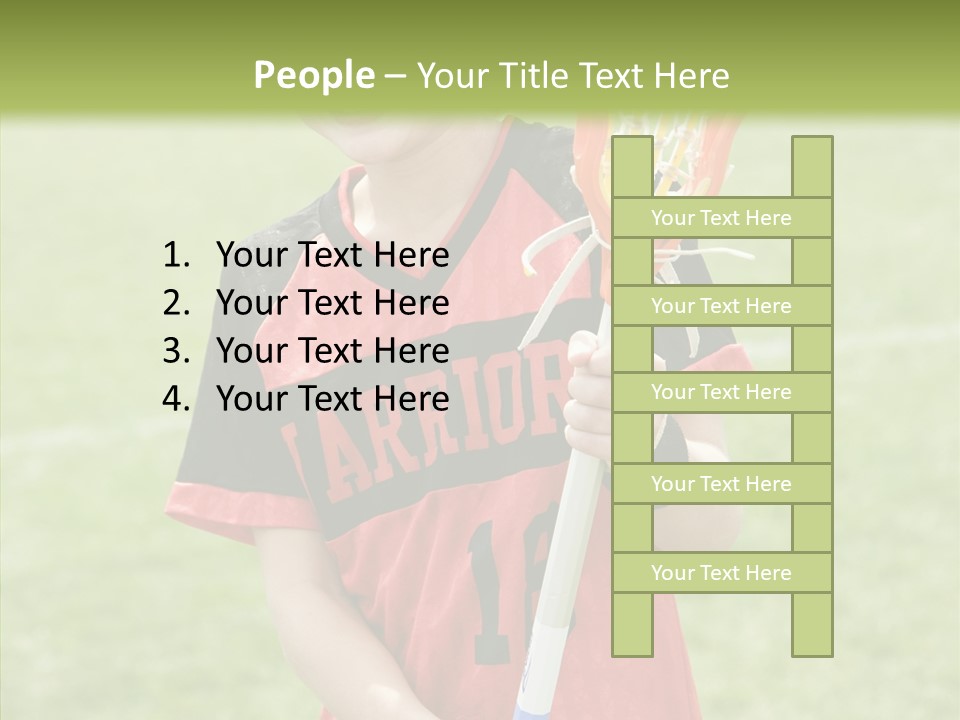 White Aging Hold PowerPoint Template