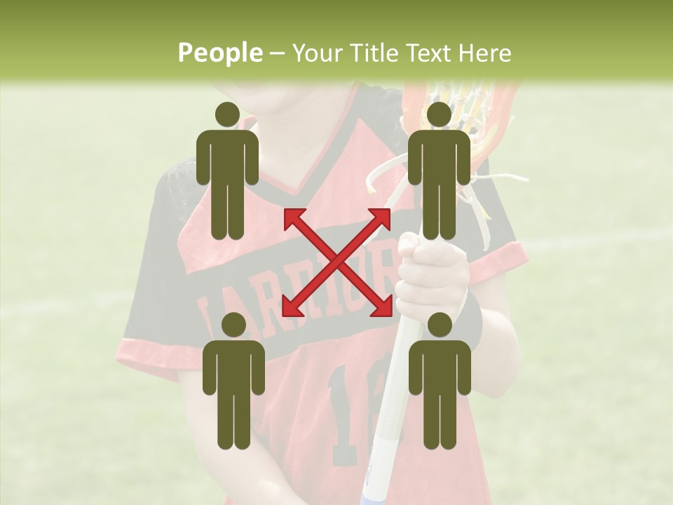 White Aging Hold PowerPoint Template