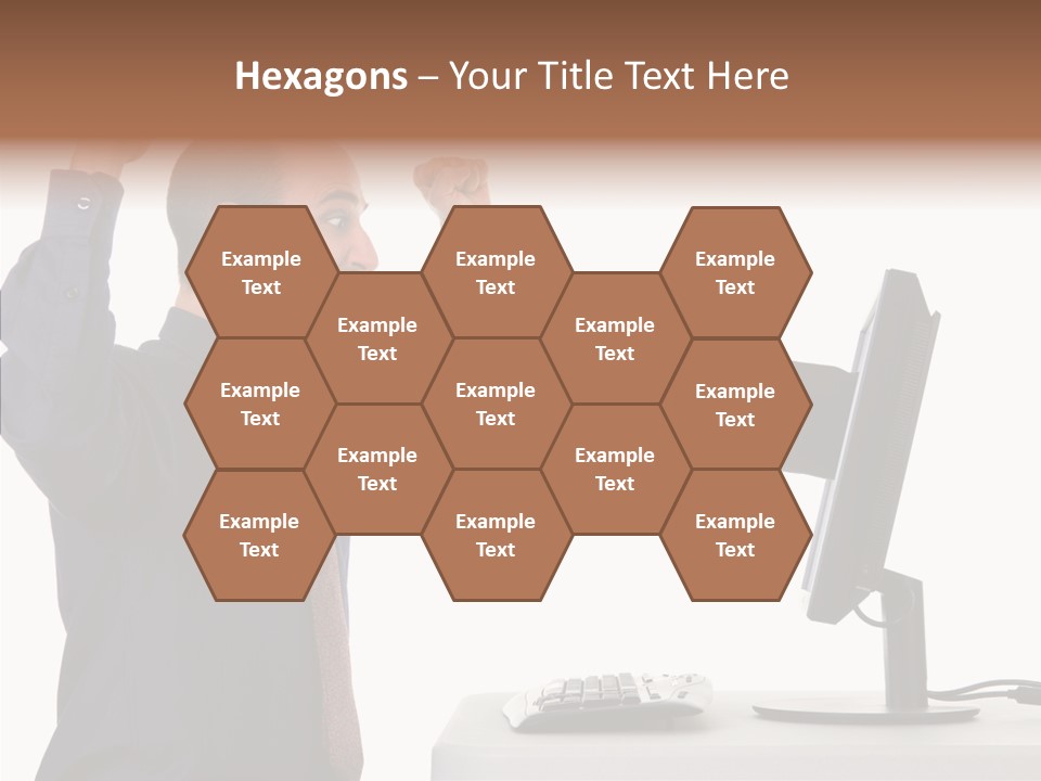 Assistance Caregiver Close Up PowerPoint Template