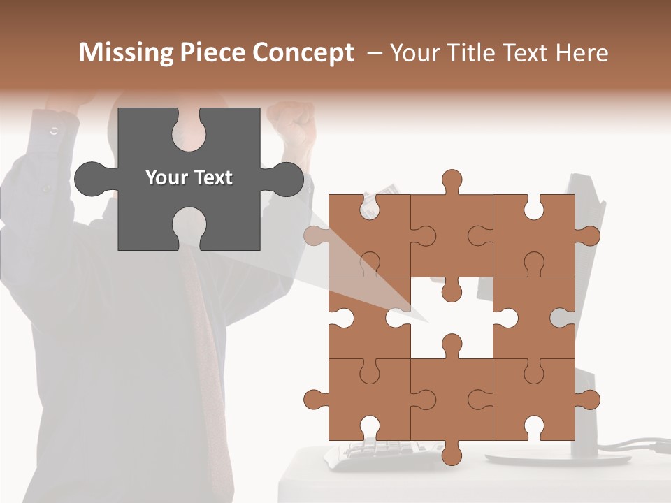 Assistance Caregiver Close Up PowerPoint Template