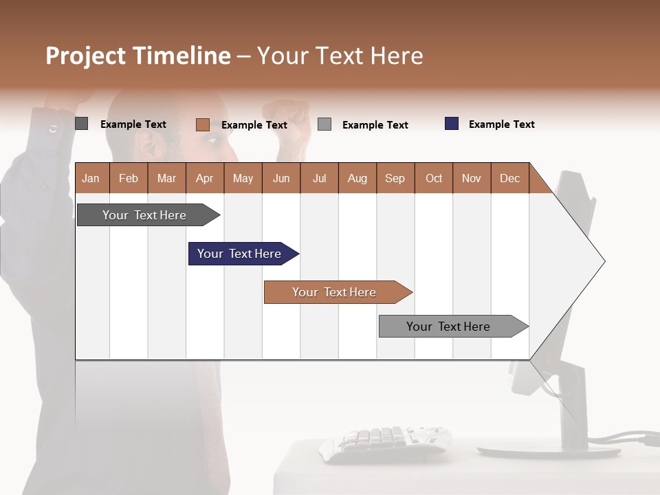 Assistance Caregiver Close Up PowerPoint Template
