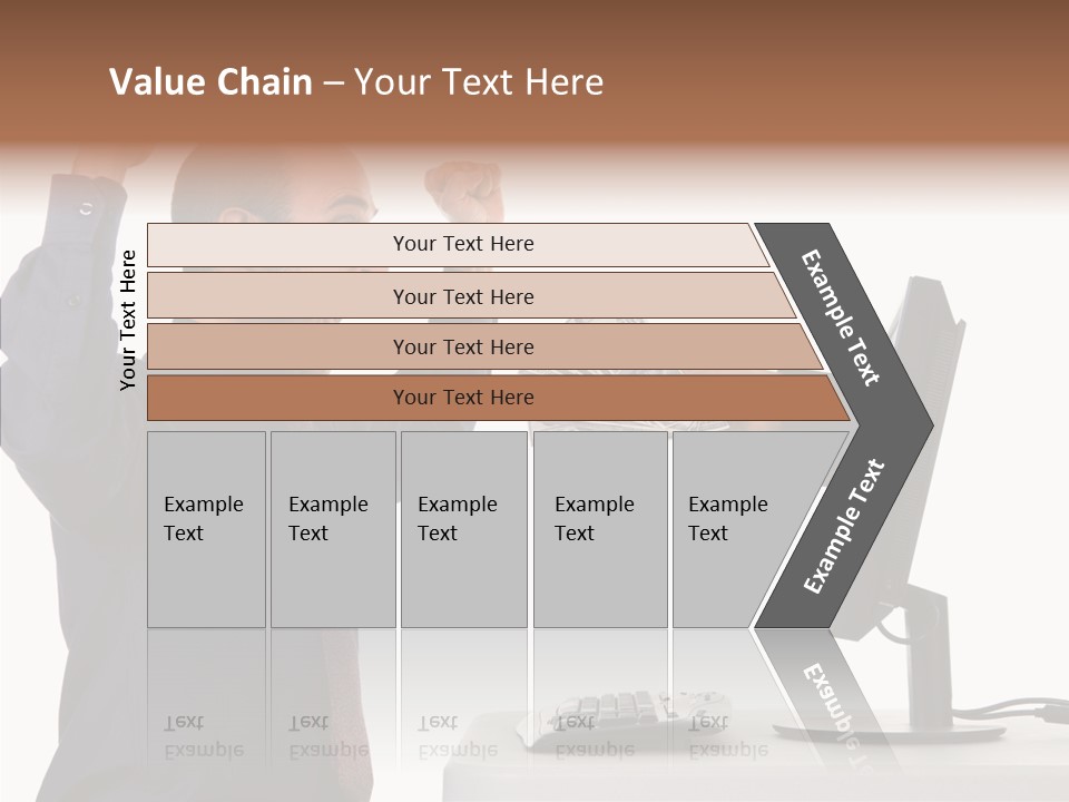 Assistance Caregiver Close Up PowerPoint Template