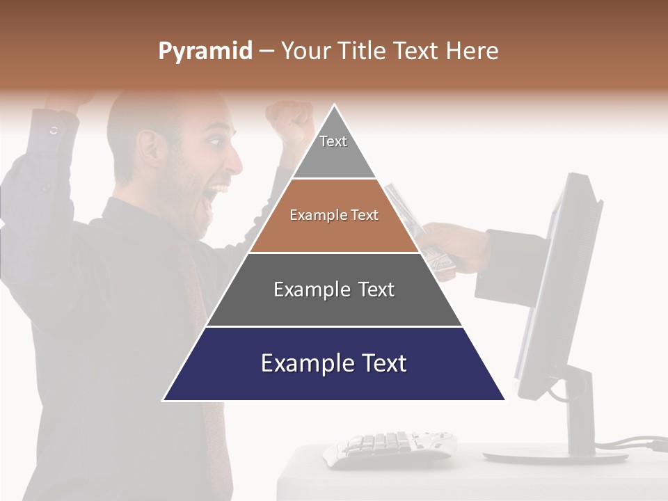 Assistance Caregiver Close Up PowerPoint Template