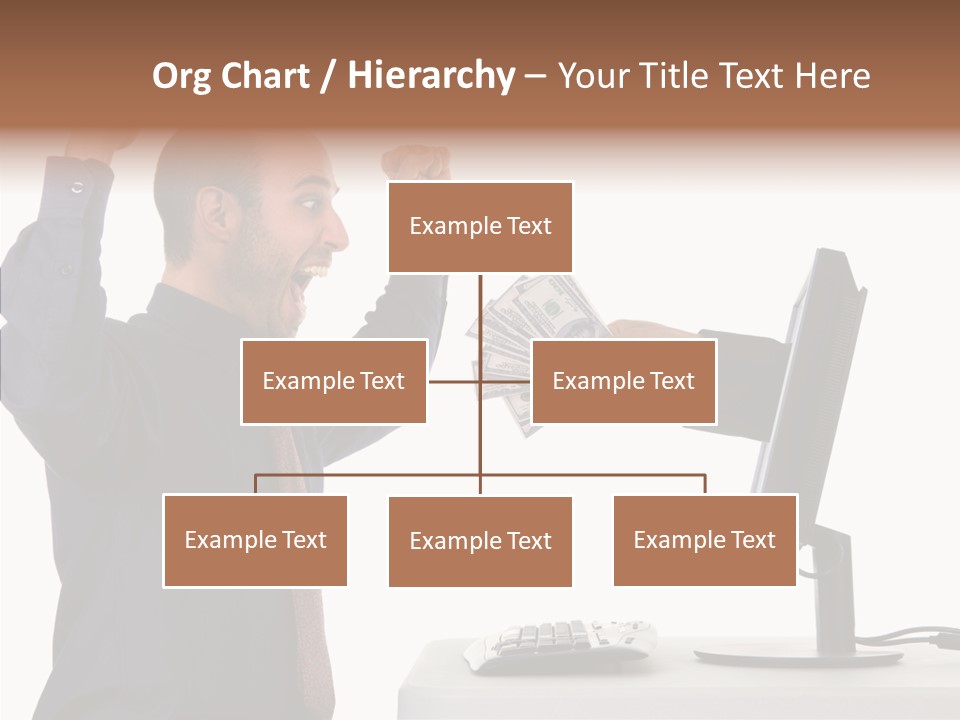 Assistance Caregiver Close Up PowerPoint Template