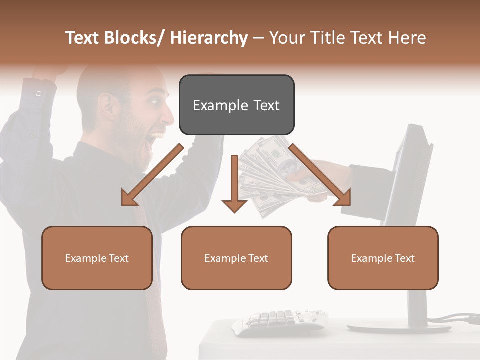 Assistance Caregiver Close Up PowerPoint Template