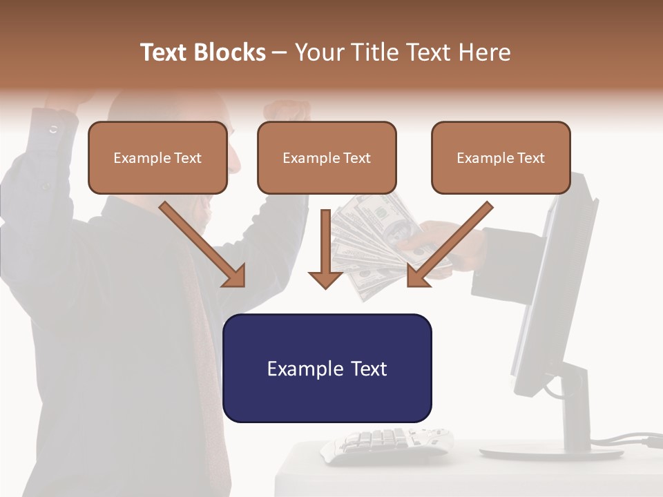 Assistance Caregiver Close Up PowerPoint Template