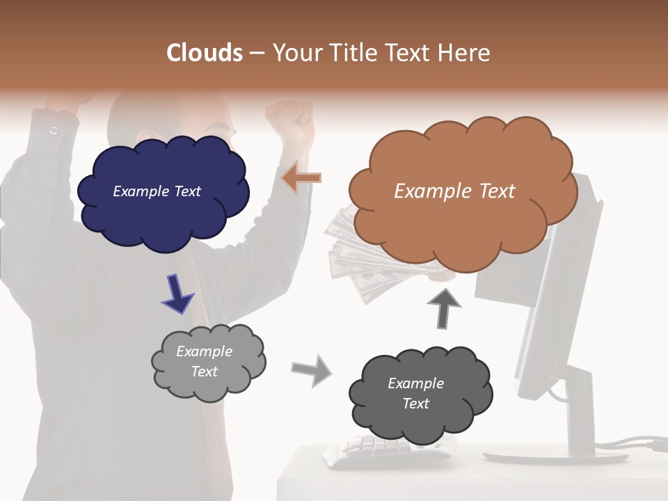 Assistance Caregiver Close Up PowerPoint Template