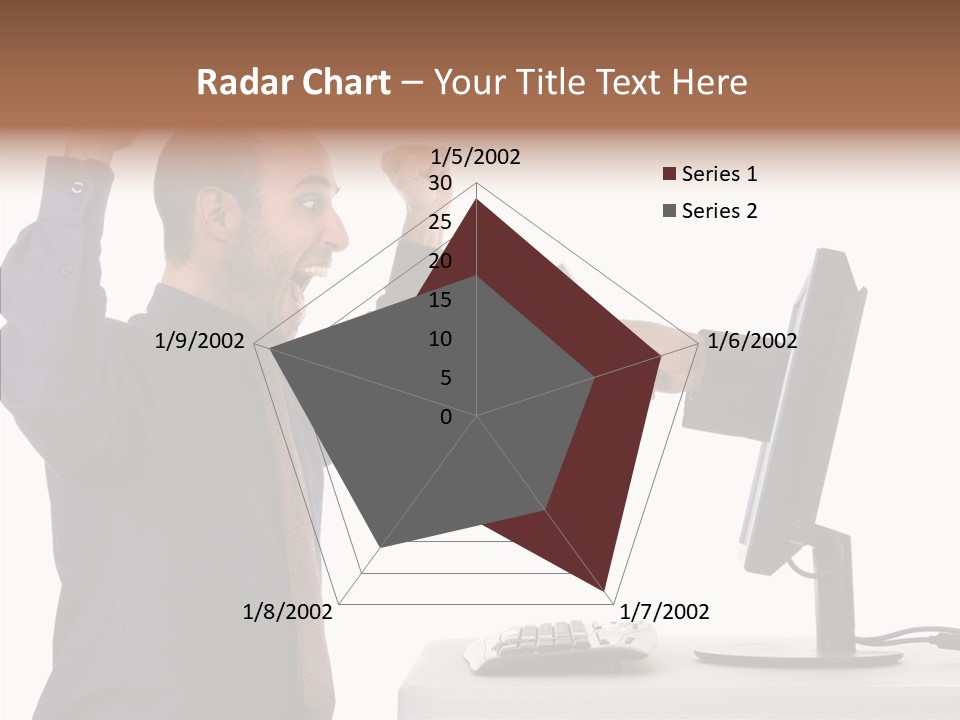 Assistance Caregiver Close Up PowerPoint Template
