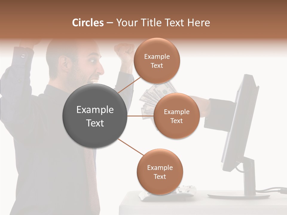 Assistance Caregiver Close Up PowerPoint Template