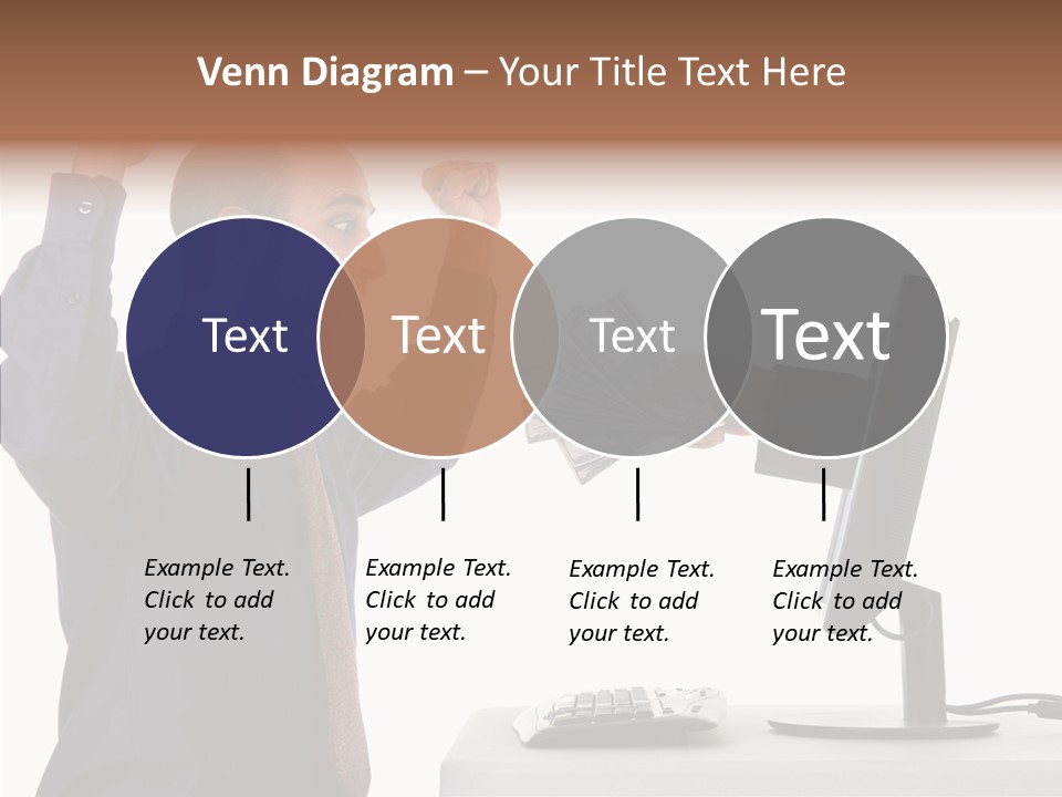 Assistance Caregiver Close Up PowerPoint Template