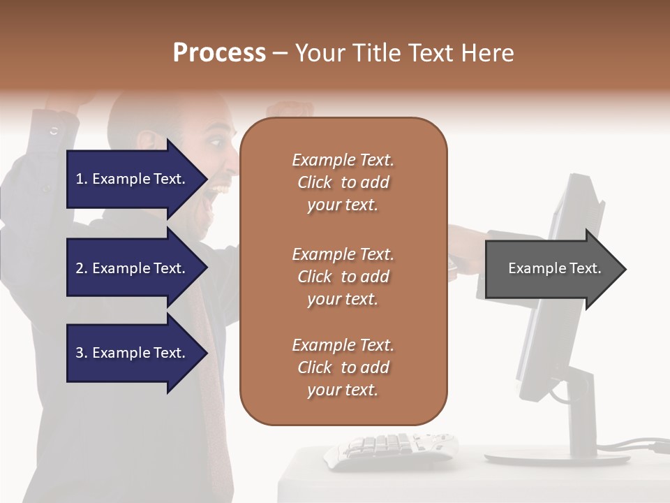 Assistance Caregiver Close Up PowerPoint Template