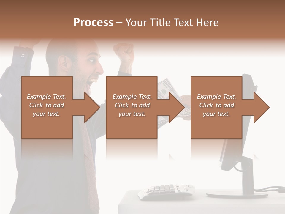 Assistance Caregiver Close Up PowerPoint Template