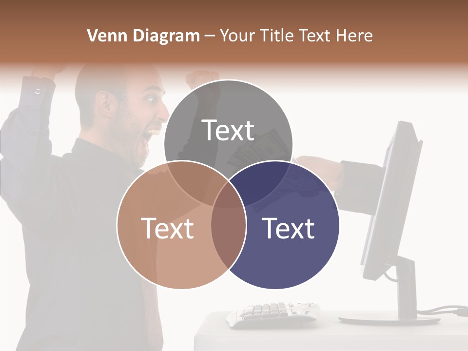 Assistance Caregiver Close Up PowerPoint Template