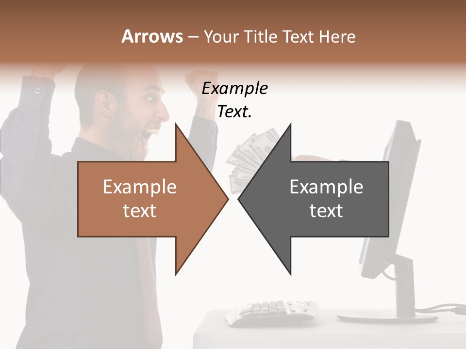 Assistance Caregiver Close Up PowerPoint Template