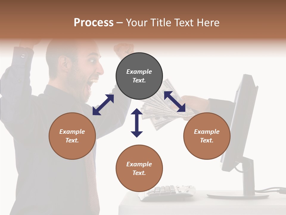 Assistance Caregiver Close Up PowerPoint Template