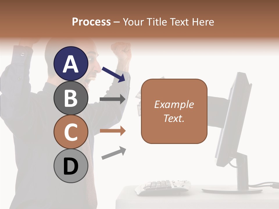 Assistance Caregiver Close Up PowerPoint Template