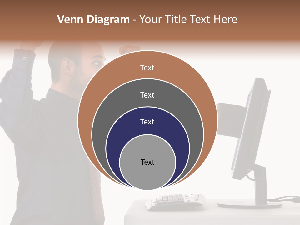 Assistance Caregiver Close Up PowerPoint Template
