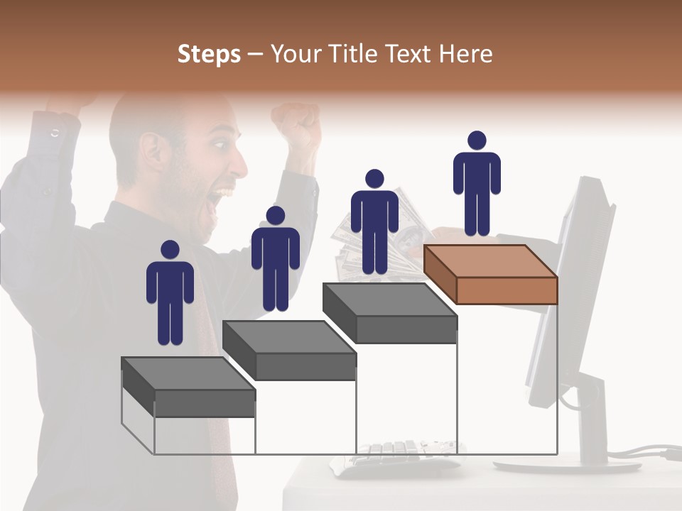 Assistance Caregiver Close Up PowerPoint Template