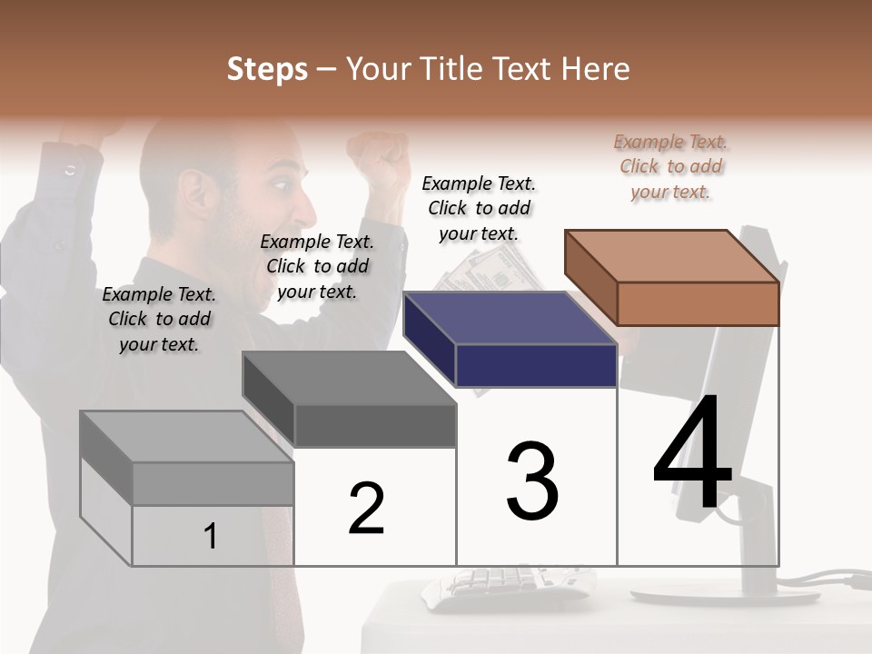 Assistance Caregiver Close Up PowerPoint Template