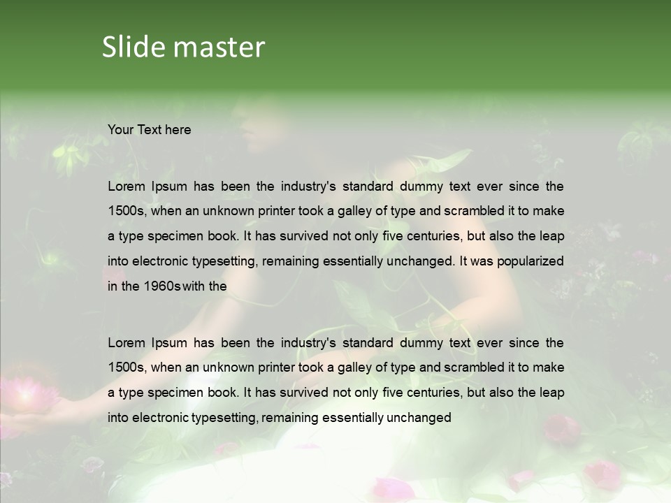 Senior  Assistance Holding Hands PowerPoint Template