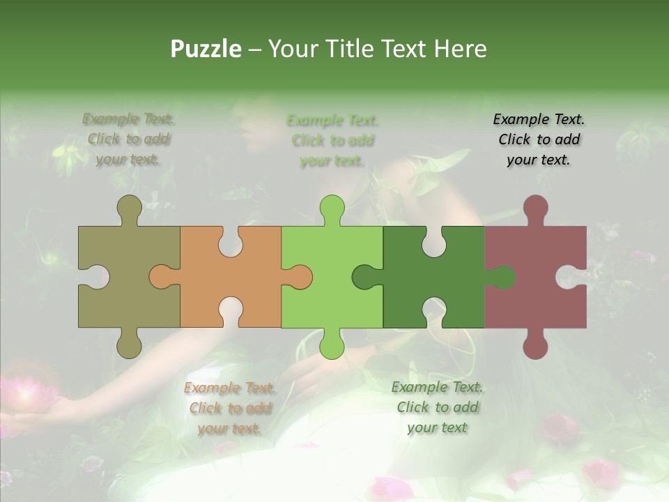 Senior  Assistance Holding Hands PowerPoint Template