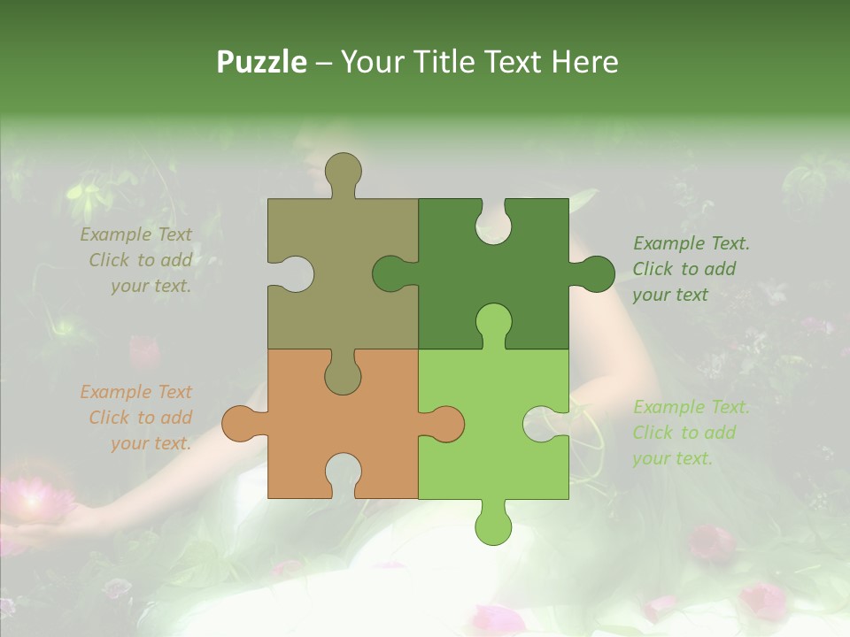 Senior  Assistance Holding Hands PowerPoint Template