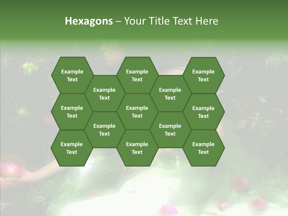 Senior  Assistance Holding Hands PowerPoint Template