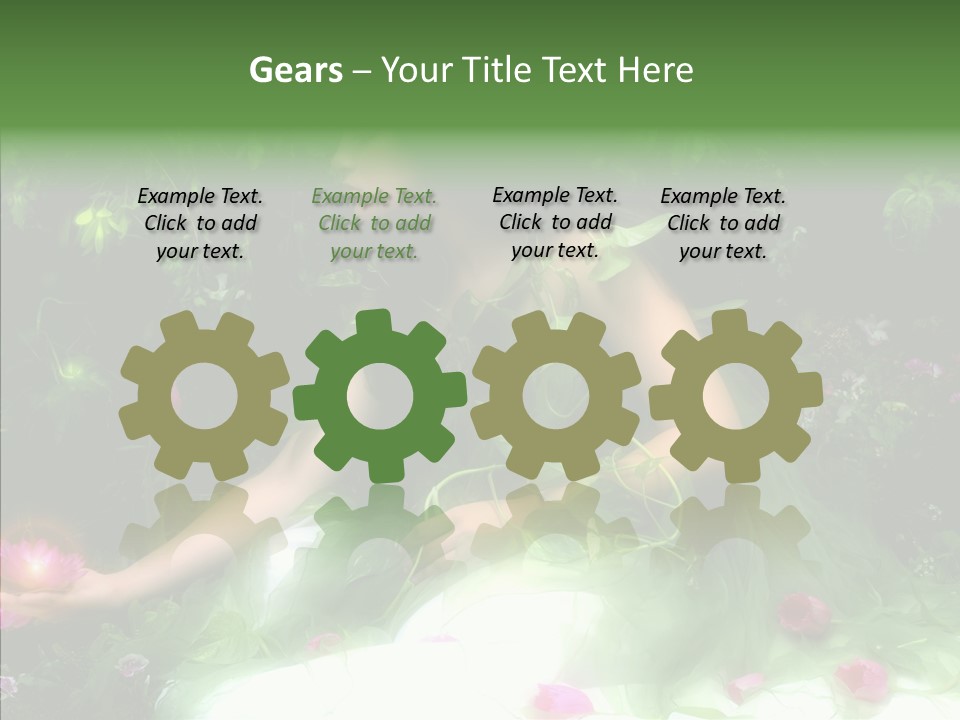 Senior  Assistance Holding Hands PowerPoint Template