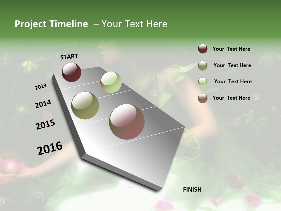 Senior  Assistance Holding Hands PowerPoint Template