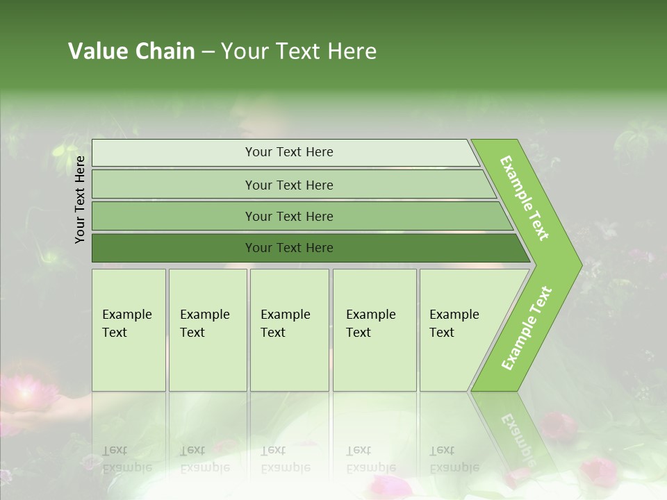 Senior  Assistance Holding Hands PowerPoint Template
